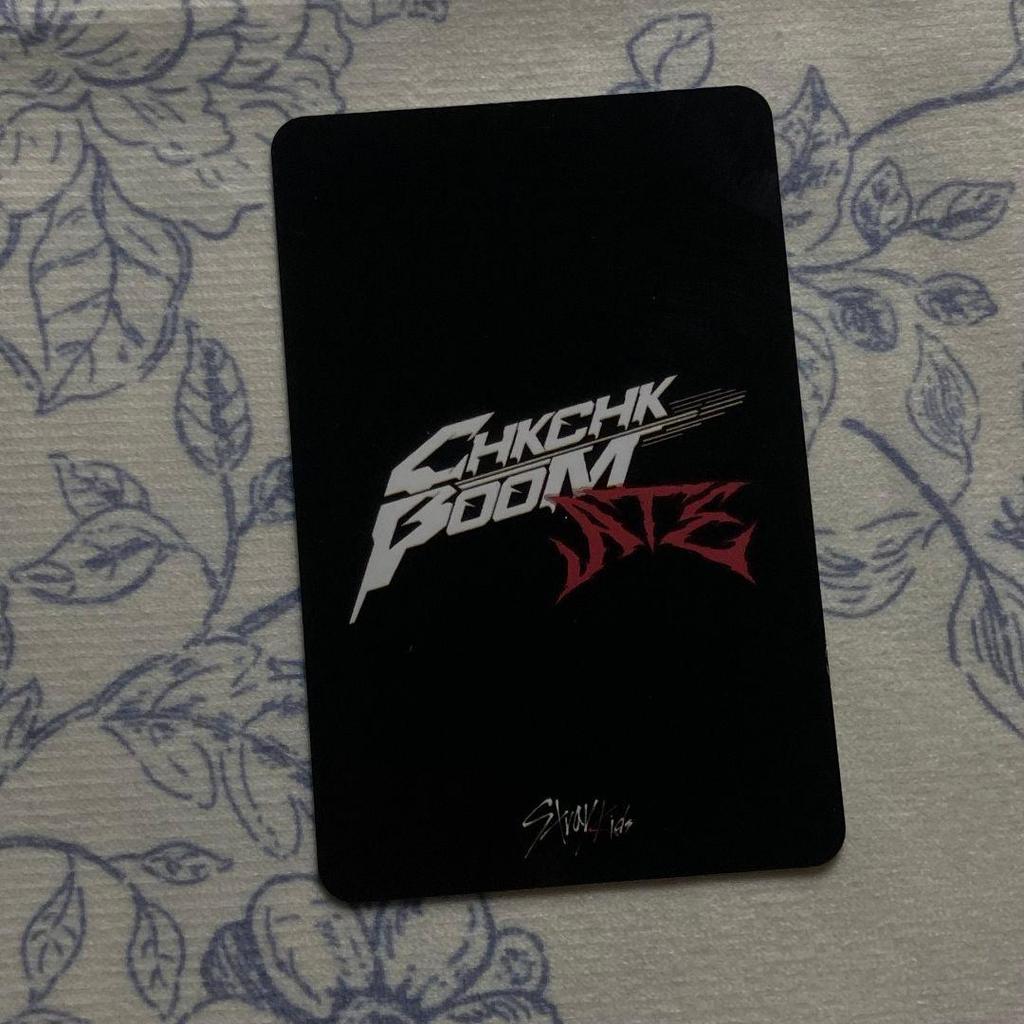 [USED] Reno Stray Kids 1st Week CHK CHK BOOM ATE Sanoku Trading Card