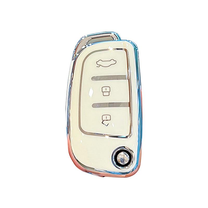 Geely Folding Key Cover for Vision X3, King Kong, Emgrand GL, Panda S1, Boyue X1, Xingrui, Binrui.