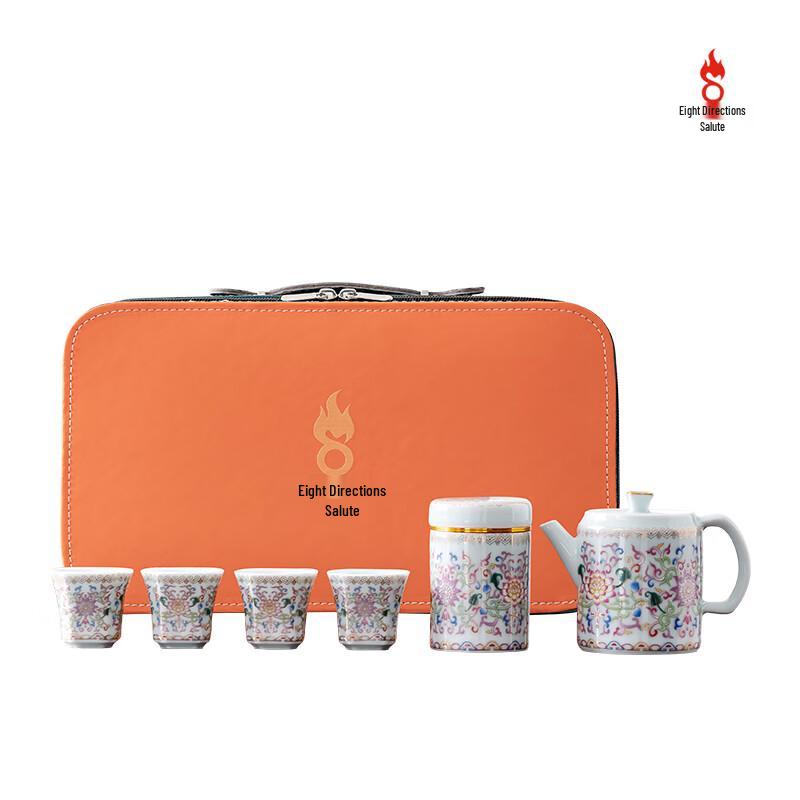 Bafangli Prosperity & Wealth Ceramic Tea Set