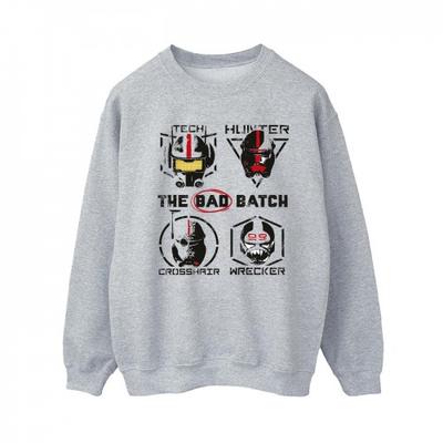 Star Wars: Bad Batch Womens/Ladies Clone Force 99 Sweatshirt