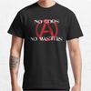 No Gods No Masters Anarchist Anarchy Activist Punk Protest Anarchy Symbol Graphic T Shirts Large Size Adult Tops