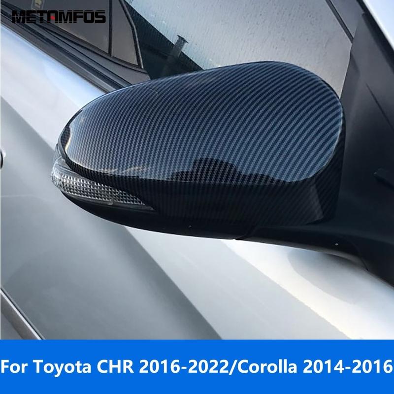 Rearview Cover Trim For Toyota C-HR CHR 2016- /Corolla 2014-2016 Carbon Fiber Side View Mirror Protector Car Accessories