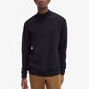 FRED PERRY [Sharp] Laurel Wreath Mock Neck Knit - Black Afpm2438530-102