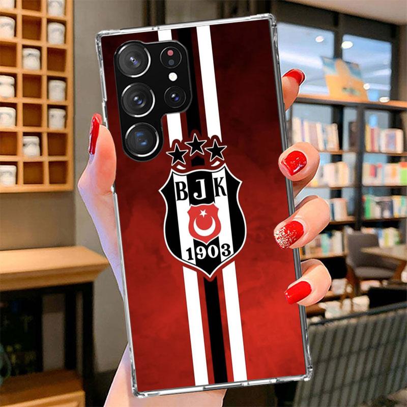 B-Besiktas B-BJK Phone Case For Samsung Galaxy S26 S25 Edge S24 Ultra S23 S22 Plus S21 S20 FE Soft Fundas Shell Galaxy S25 S24 S