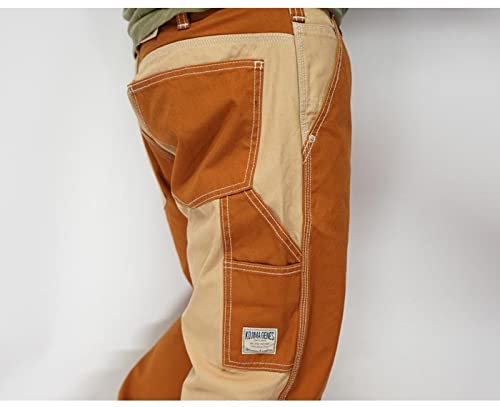 Kojima Jeans Multi-Combo Work Pants, Painter Pants, Made In Japan, One Wash, Fuji Kinbai, RNB-1084F - Brown Beige - 32