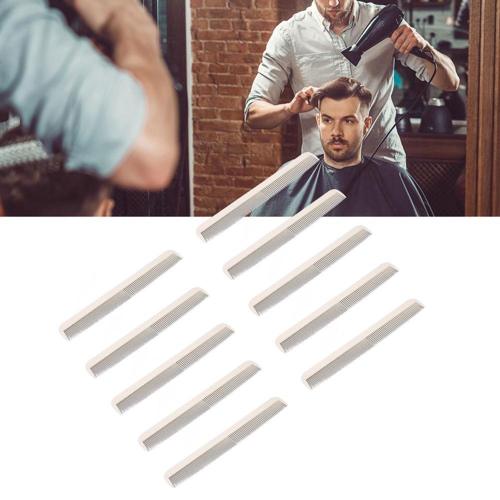 10pcs High Toughness Hair Dressing Comb Heat Resistance Teasing Comb  For Salon