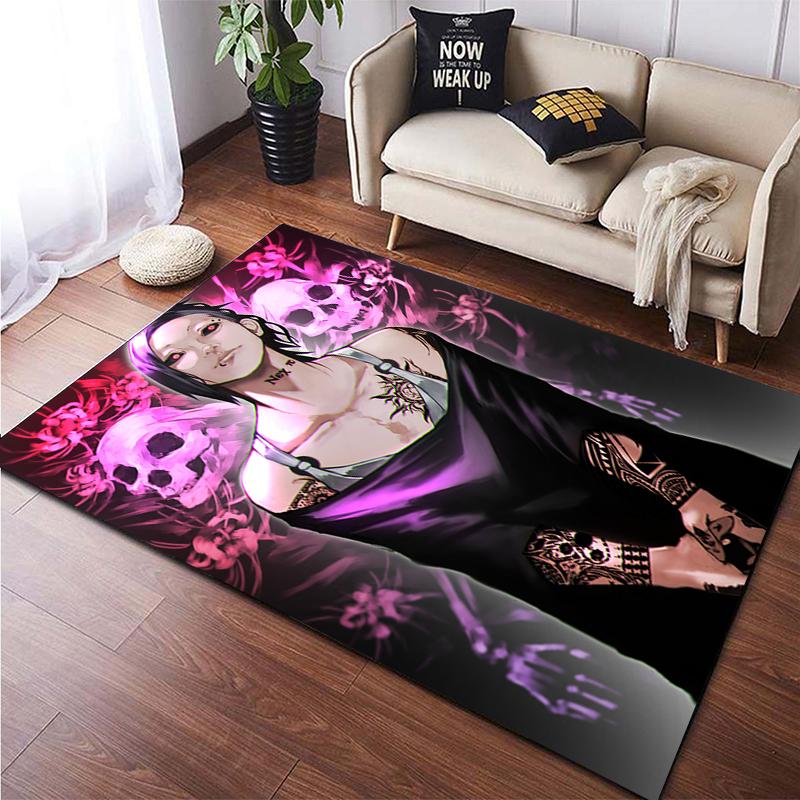 Benutzerdefinierter Tokyo Ghoul-Teppich. Dekorationsteppiche für Erwachsenen- und Kinderzimmer für Wohnzimmer-Heimdekorationszubehör