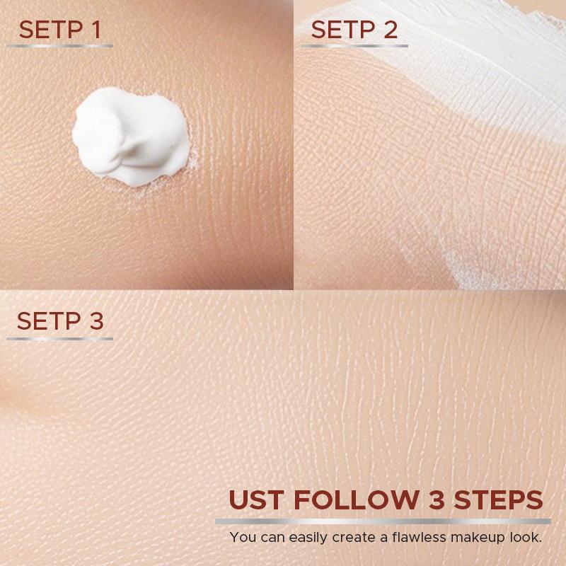 Color-Changing BB Cream Foundation, Moisturizing Liquid Concealer Thermal Changing Foundation, Brightens and Covers Imperfections Foundation