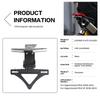 FOR Ducati Hypermotard 950 / SP 2018-2023 Motorcycle Rear License Plate Holder Bracket LED Tail Tidy Fender Eliminator Metals