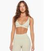 Women's European & American High-Waist Yoga Set - Shockproof Bra & Slimming Three-Point Pants