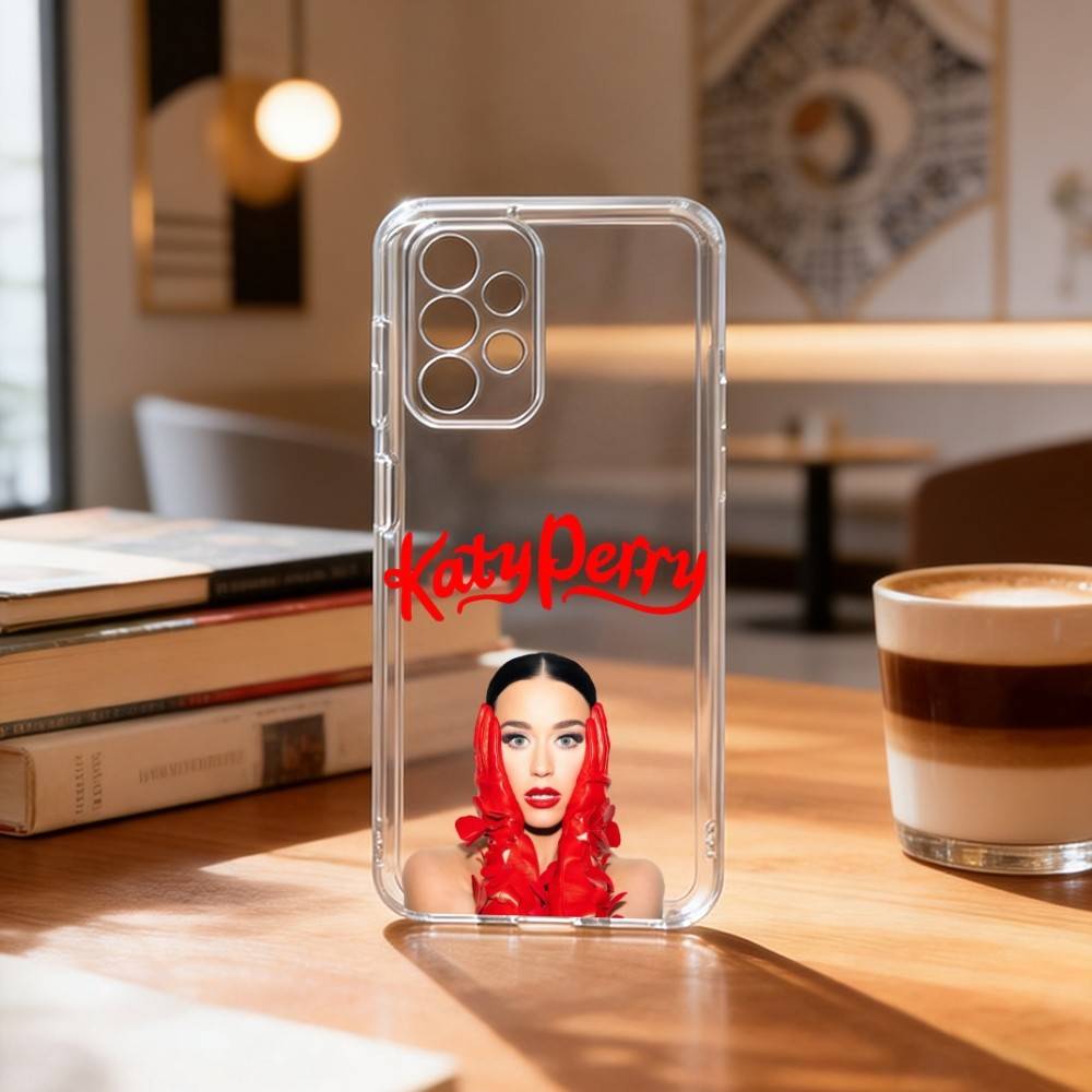K-Katy Perry Singer Phone Case For Samsung S25,S24,S21,S22,S23,S30,Ultra,S20,Plus,Fe Transparent Cover