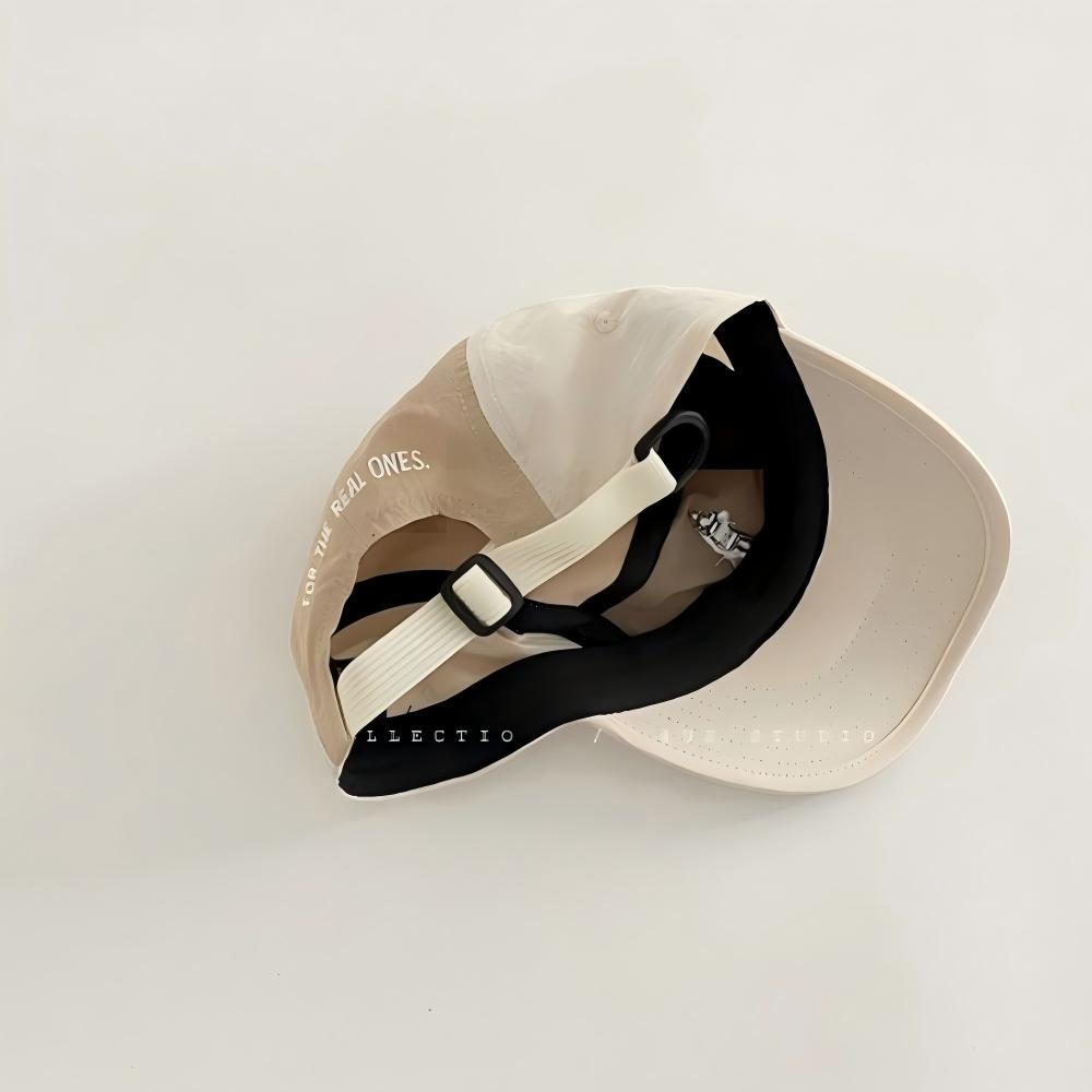 Color Block Baseball Cap Summer Vintage Cartoon Shadow Print Unisex for Men Women Casual Outdoor Sun Hat Lightweight Breathable