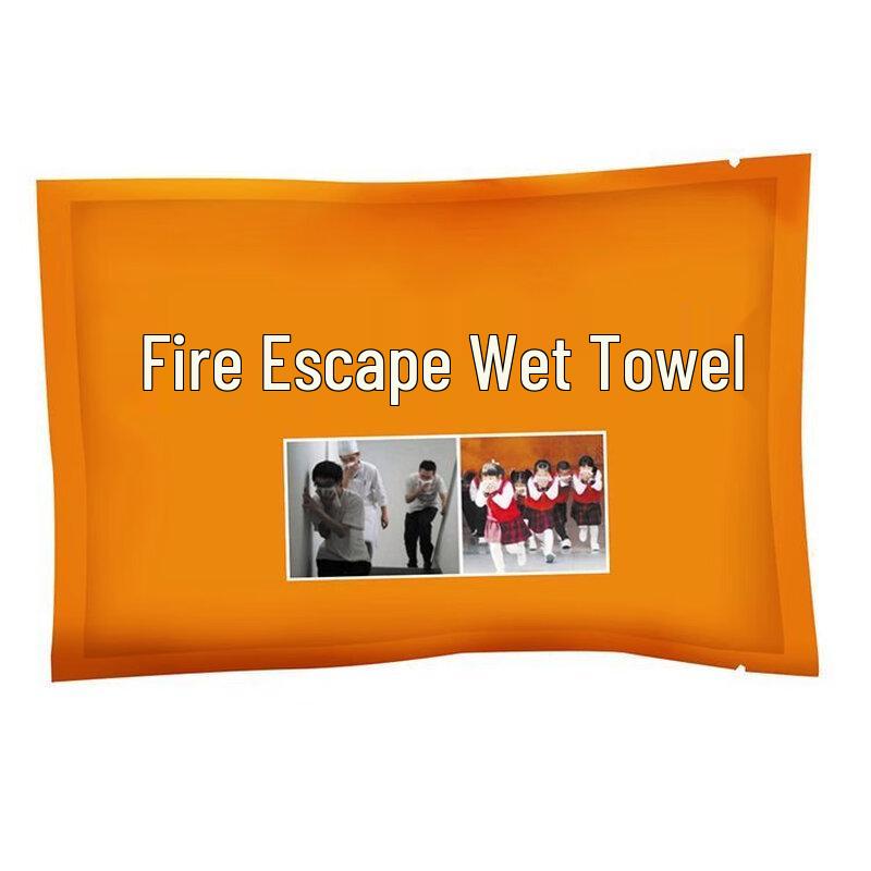 Fire Escape Emergency Wet Towel 1