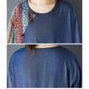 DIMANAF Plus Size Pants Suits Women Sets Suits Loose Tops Shirts Long Pants Cotton Vintage Casual Clothing Summer