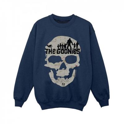 The Goonies Boys Map Skull Sweatshirt