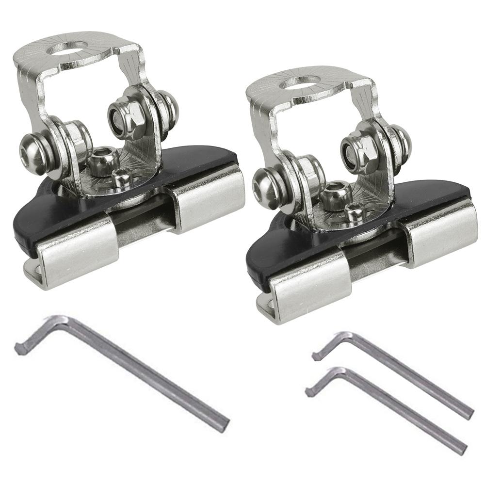 Motorhaubenabdeckung Auto 1 Paar LED-Arbeitslichtleiste Metallhalterung Halter Universal