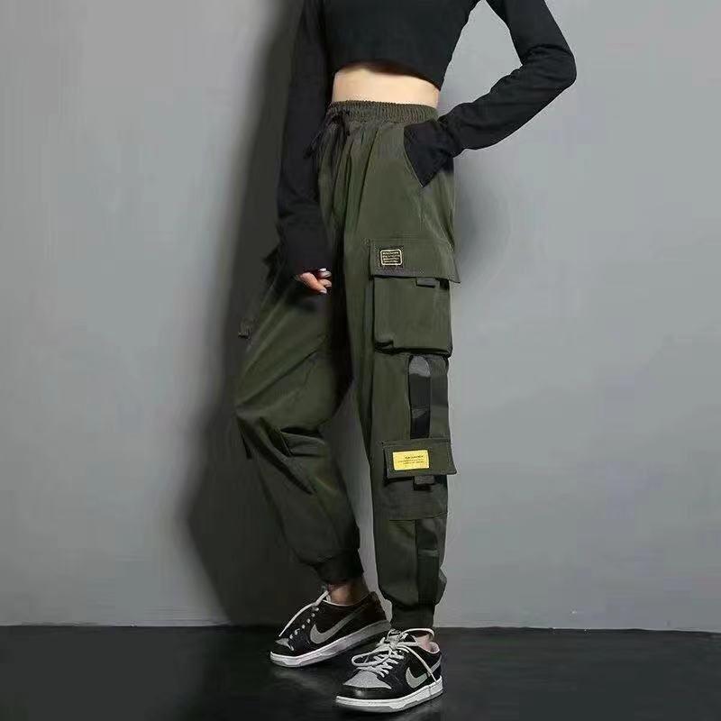 WTEMPO Cool Girl Damen Sporthose Joggerhose Casyal Lange Lockere Casual Baggy Sporthose