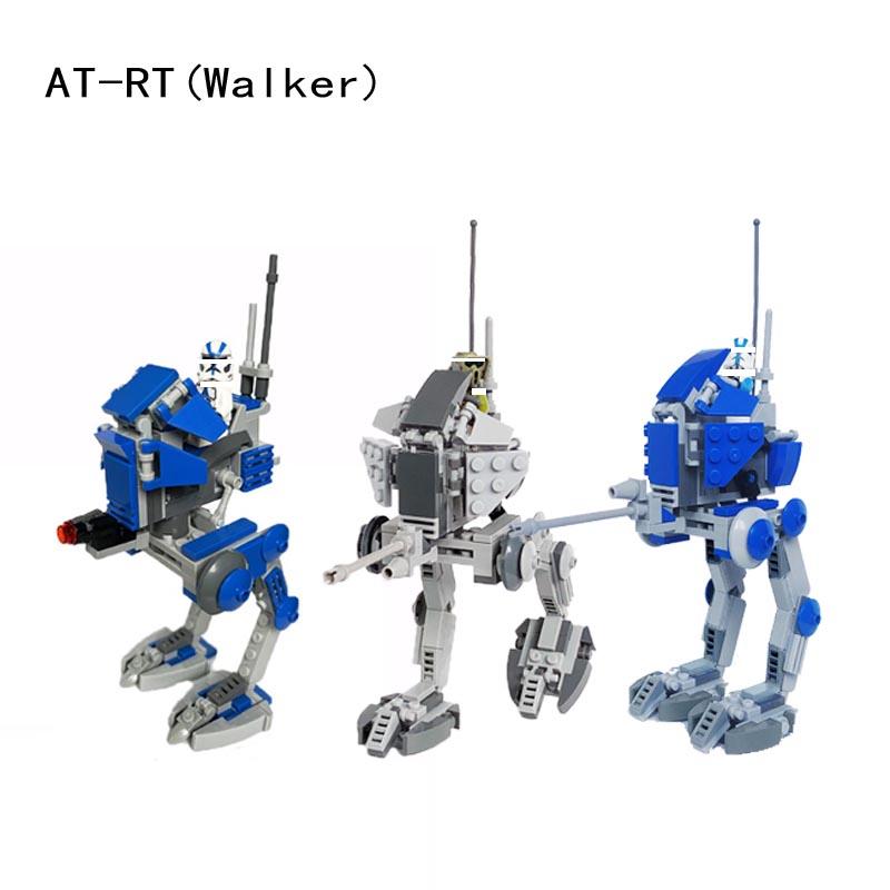 New Star AT-RT Clone Scout Walker Battle Army Pack Building Blocks Toy Set for Kids Ideal Gift Educational Fun Playset