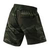 Herren Mehrzweck-Cargo-Shorts für Outdoor-Sport, Freizeit, Tarnmuster, Arbeitsshorts mit elastischem Bund und Kordelzug zum Wandern, Camping