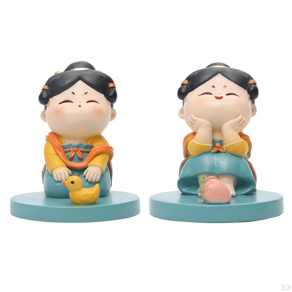 Suporte de Telefone para Carro Poliresina Figura de Smartphone Suporte Preguiçoso Decoração