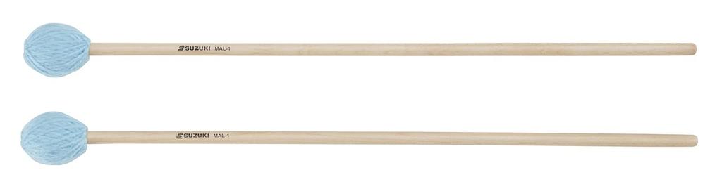 Suzuki Mallet for Xylophones and Hard Metallophones, Wool-Wound, Head, MAL-1