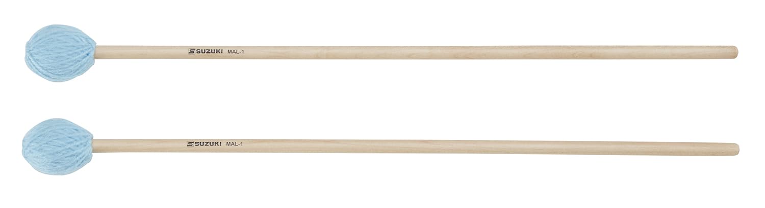 

SUZUKI Палочка для ксилофонов и жестких металлофонов, обмотанная шерстью, головка, MAL-1