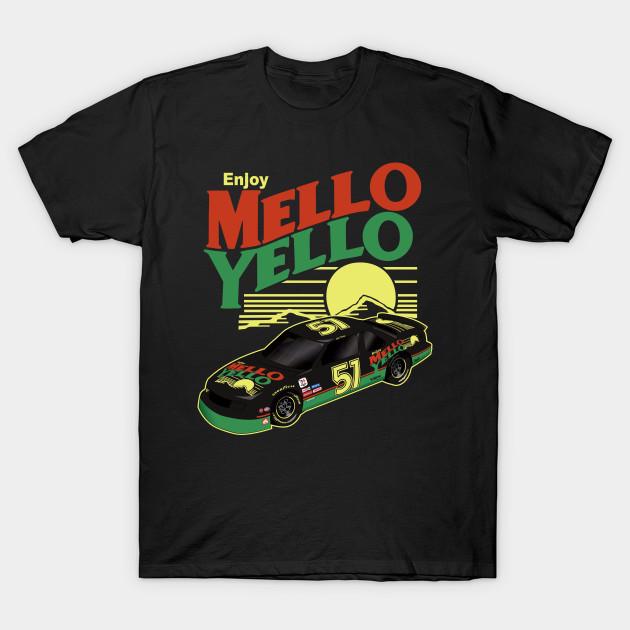 Мужская черная футболка с принтом Cole Trickle Mello Yello Car Печать на бумаге для термопереноса без вырезания Хлопковая футболка XL чёрный