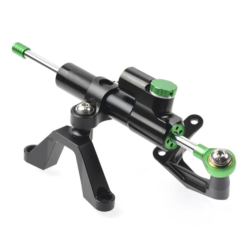 For KAWASAKI Ninja ZX6R ZX-6R 2024 CNC Motorcycle Stabilizer Steering Damper Mounting Bracket Support Kit