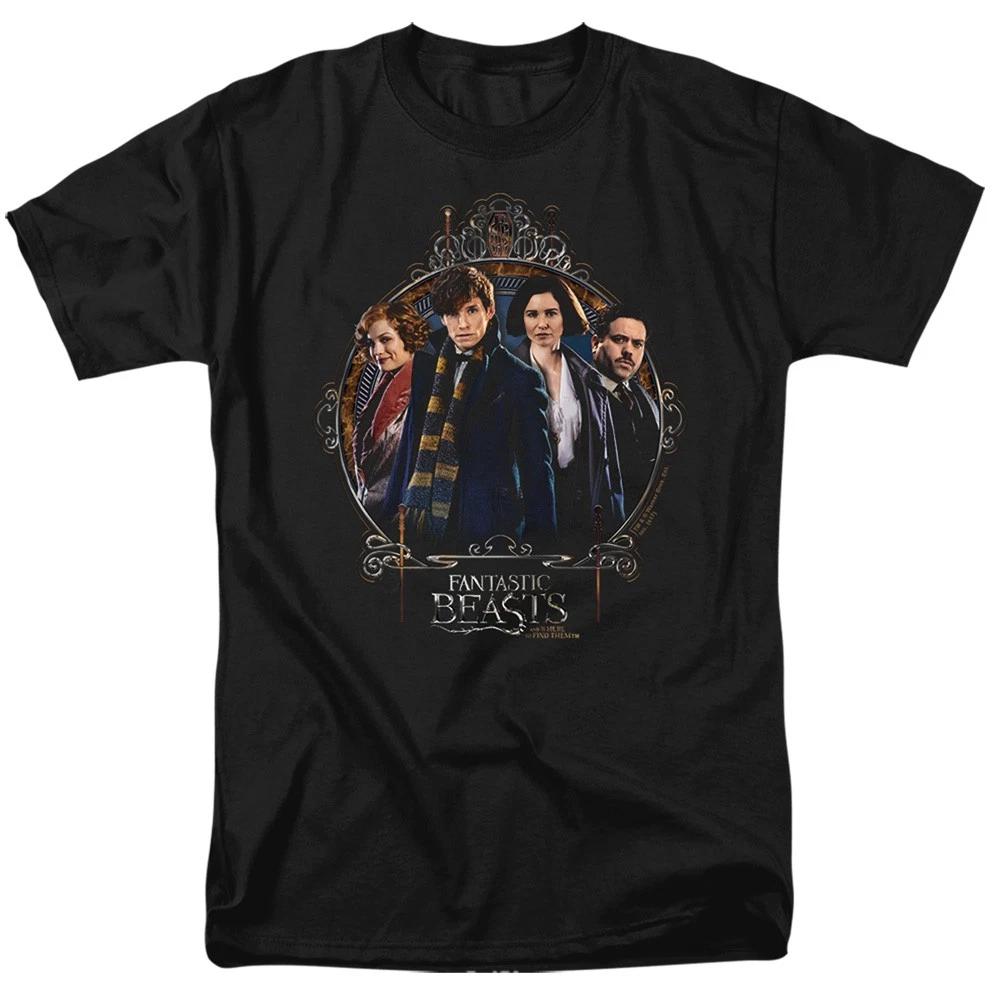 Fantastic Beasts - Group Portrait - Unisex Short Sleeve Children s T-shirt - Black 150