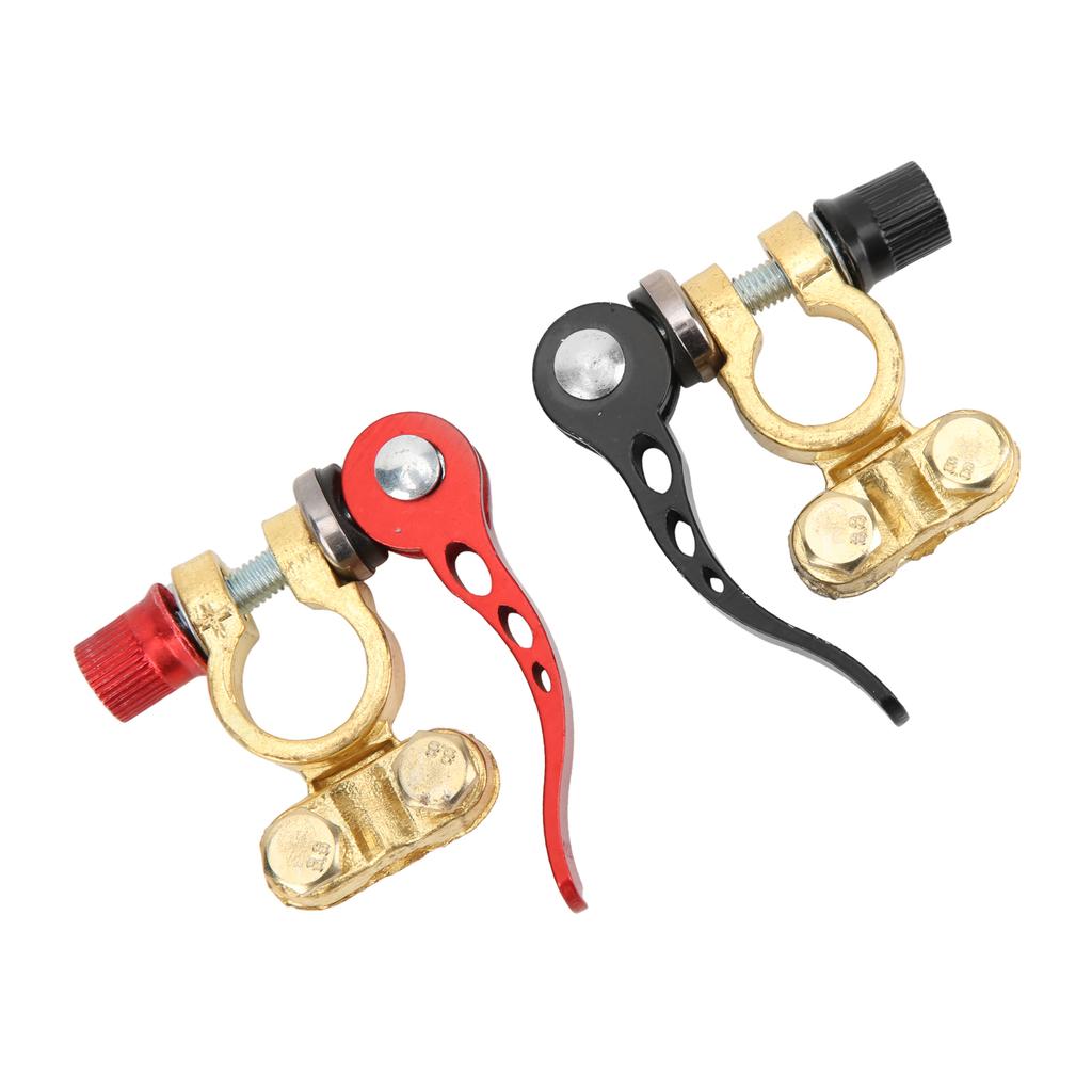 Quick Disconnect Battery Terminal High Temperature Resistant Brass Battery Clamp for Car