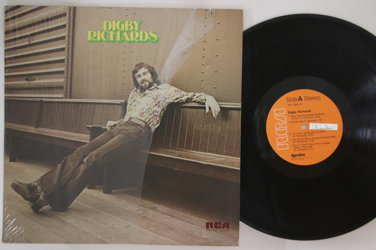 

LP Пластинка ДИГБИ РИЧАРДС - Digby Richards VPL10001 RCA 1974 США Рок Б/У