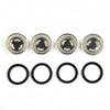 4Pieces 18mm Motorcycle Brake Master Cylinder Gasket Reservoir Len Seal Ring