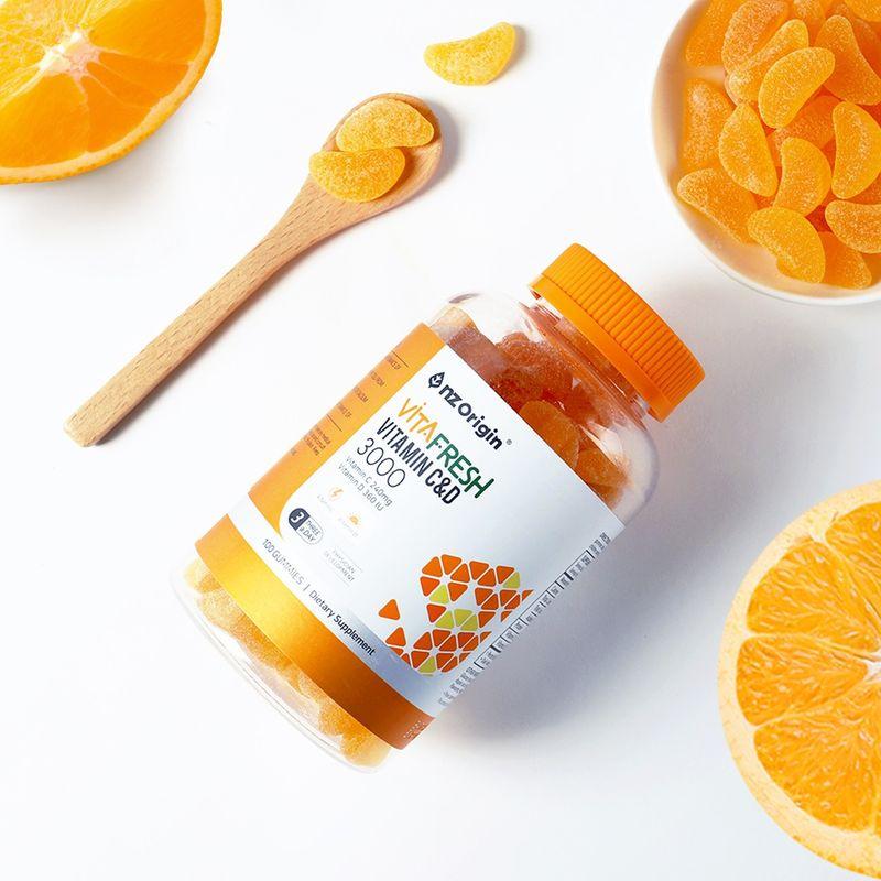 NZ Origin Vitafresh Vitamin C&D 3000mg x 100 x 2