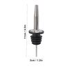 5pcs Tapered Spouts Bottle Pourers Stainless Steel Wine Spout Liquor Pour Spout  Bar Supplies