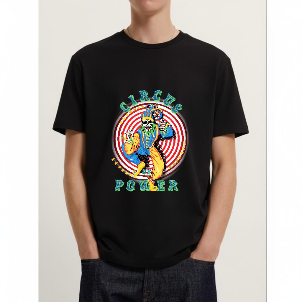 Vintage Circus of Power Vices Tour 90 T-Shirt Kurzarm Erwachsene S5XL EA0212