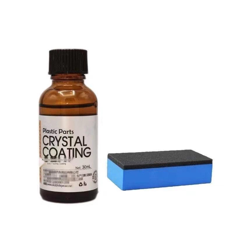 Car Plastic Parts Restorer: Black Bumper & Interior Refurbishing Agent
