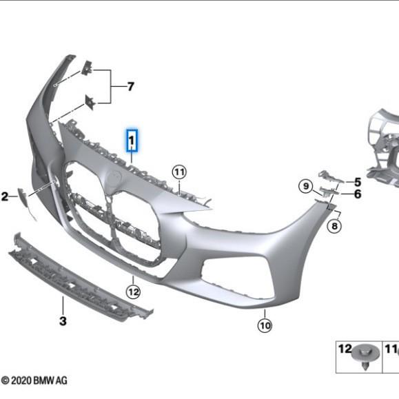 BMW 4 Series G22/G23 Front Bumper Assembly