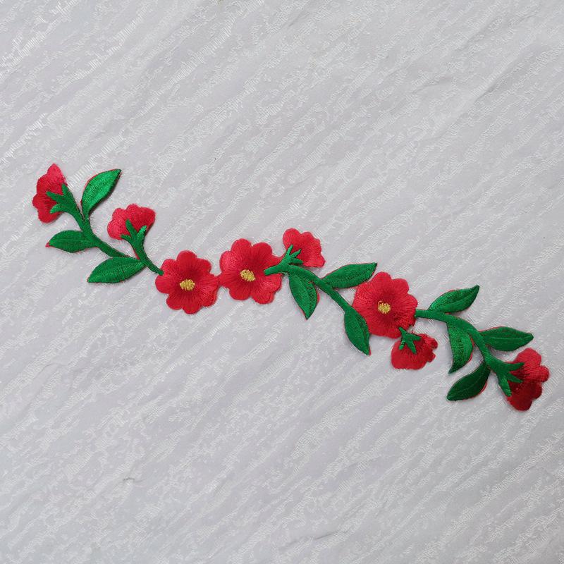 

Декоративная нашивка в стиле ханьфу с вышитым цветком сливы