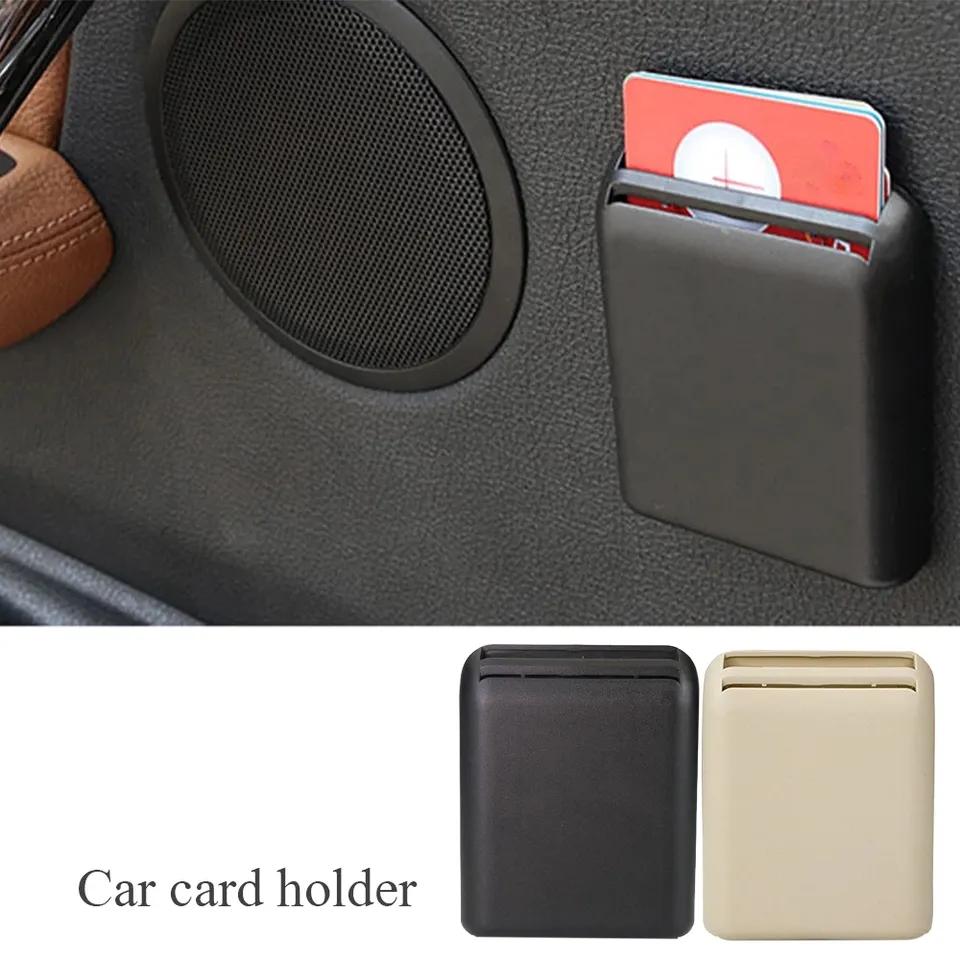 Universal Auto Seat Crevice Plastic Storage Box Card Phone Holder Organizer Reserved Design For Pocket Accessories