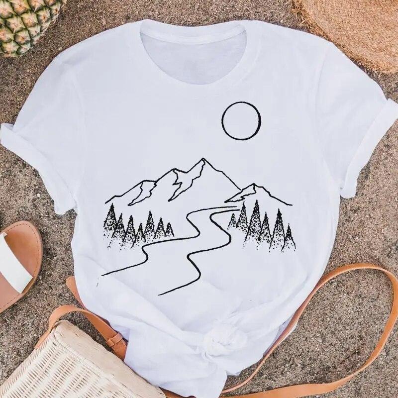 Женские футболки в стиле фламинго — фото 20