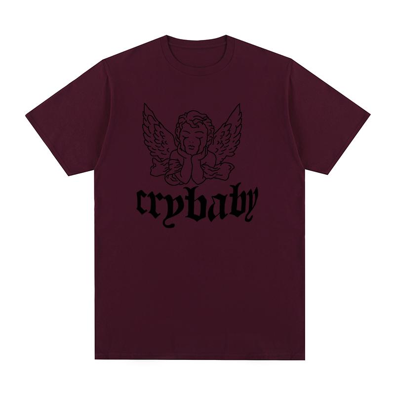 Lil Peep Angel Cry Baby Vintage Pink T-shirt Round Collar Pure Cotton Men T Shirt New TEE TSHIRT Womens Tops Unisex