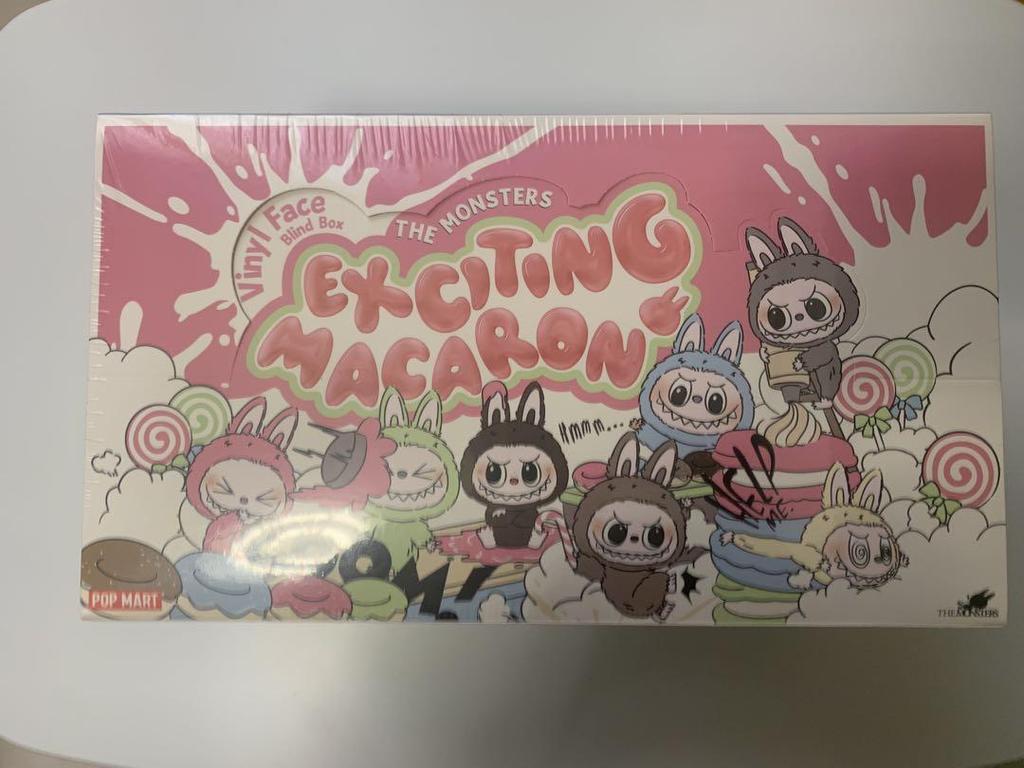 [USED] Authentic POPMART Labubu Macarons, Labubu Lychee Berry