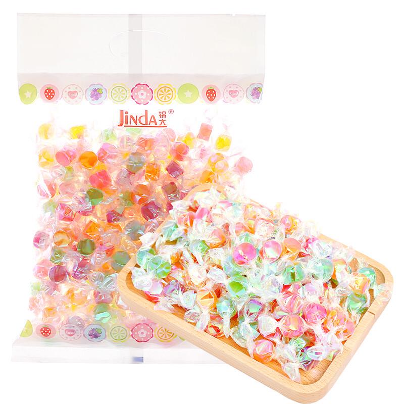 Jinda Assorted Fruit Hard Candies 500g Bag