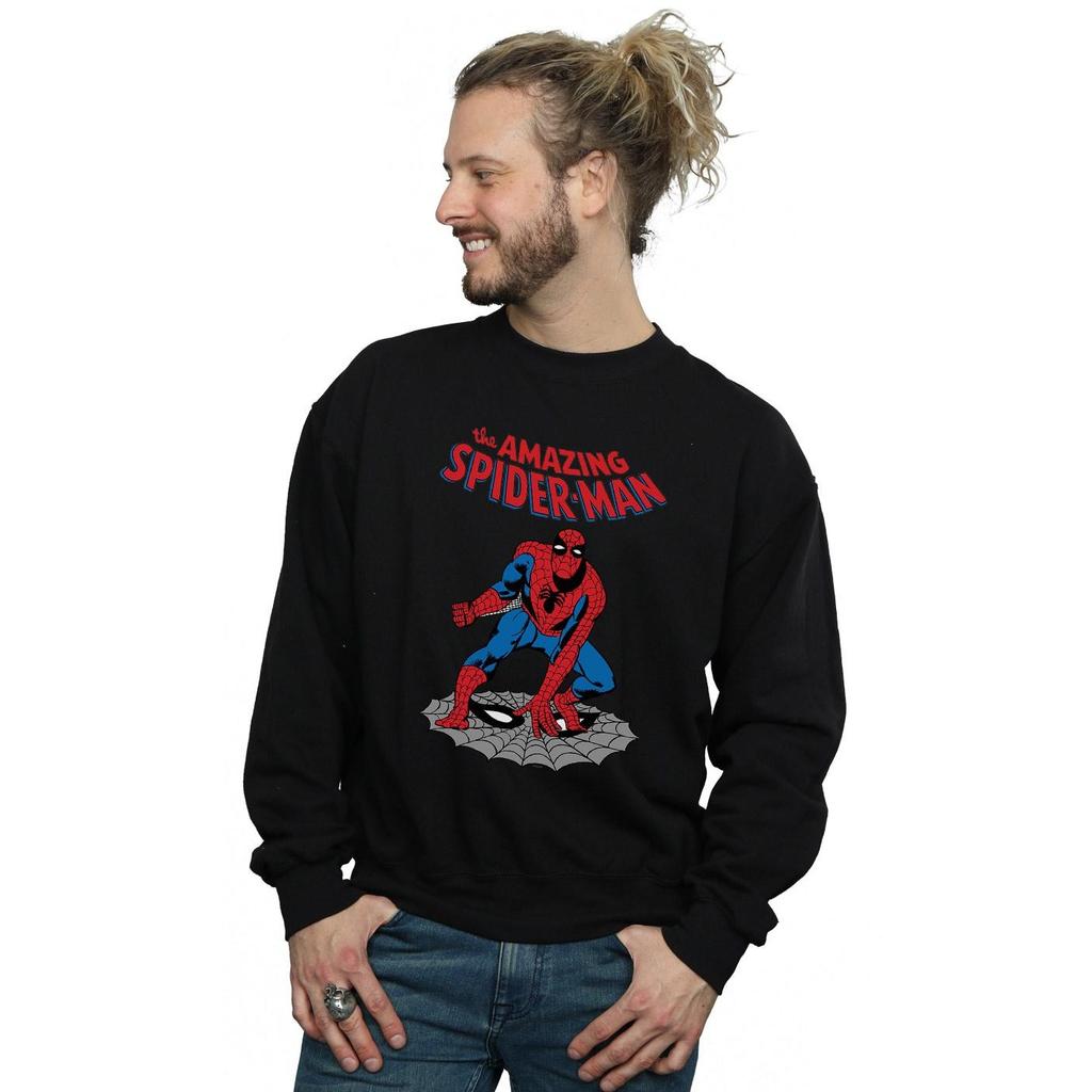Marvel Mens The Amazing Spider-Man Sweatshirt