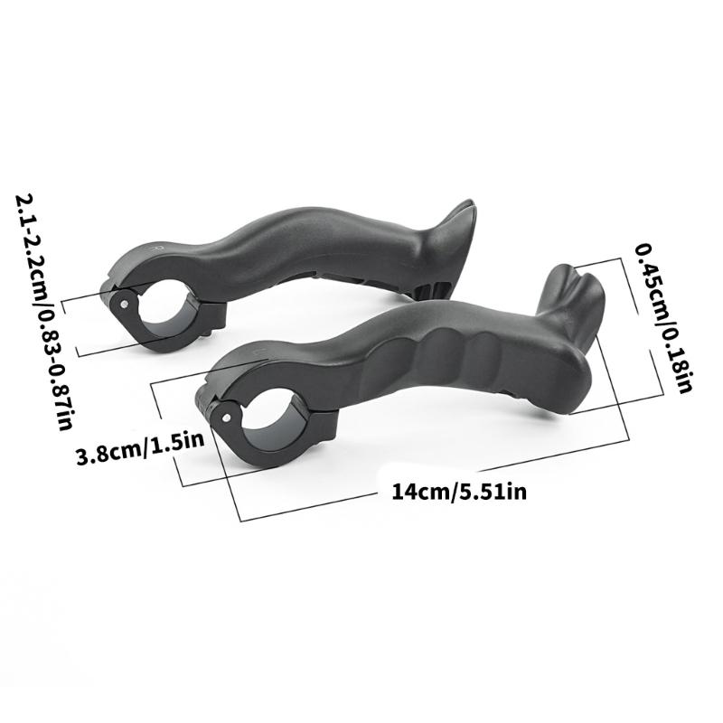 Comfortable Bicycles Handlebars Grips For Pains without Cycling Light weight Regulable Angles Installation