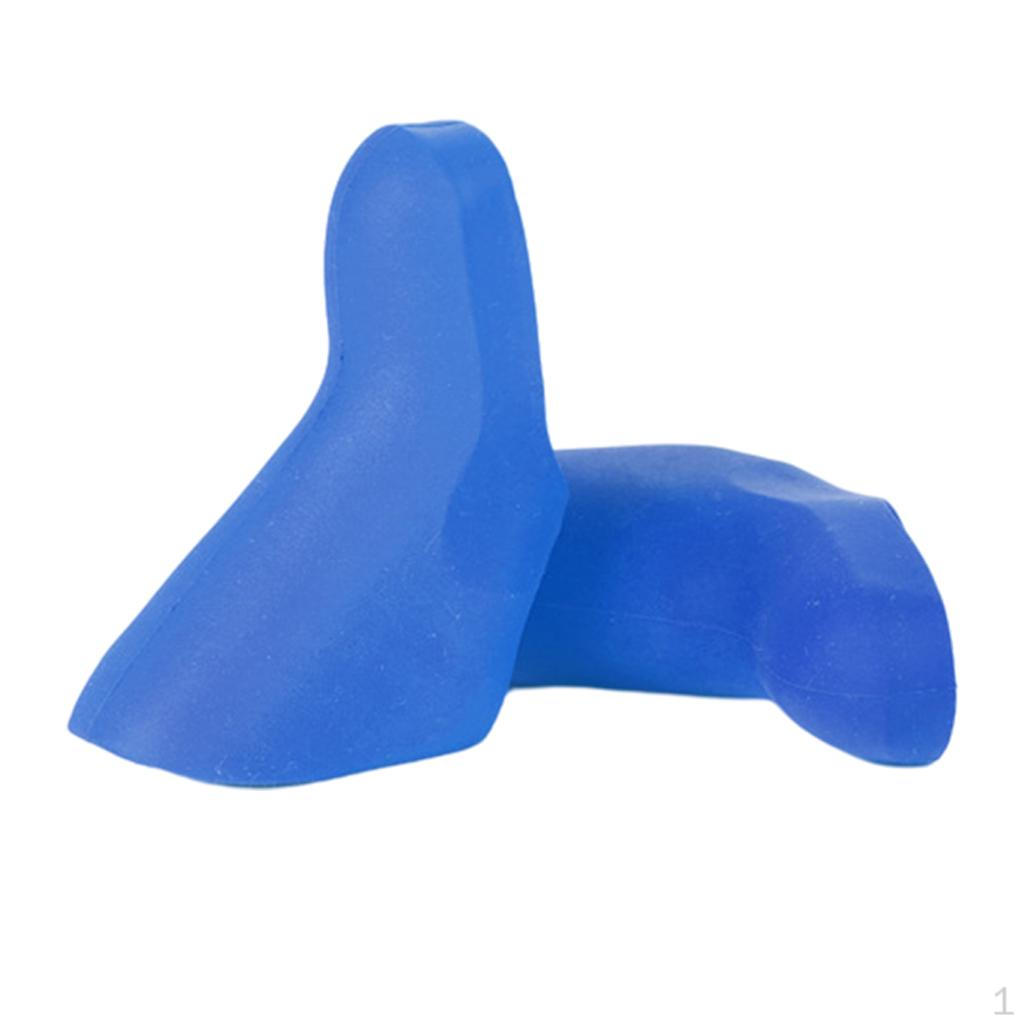 Brake Handle Covers Universal Comfortable Sleeves 2 Pieces Anti- Silicone for Cycling 20 speed
