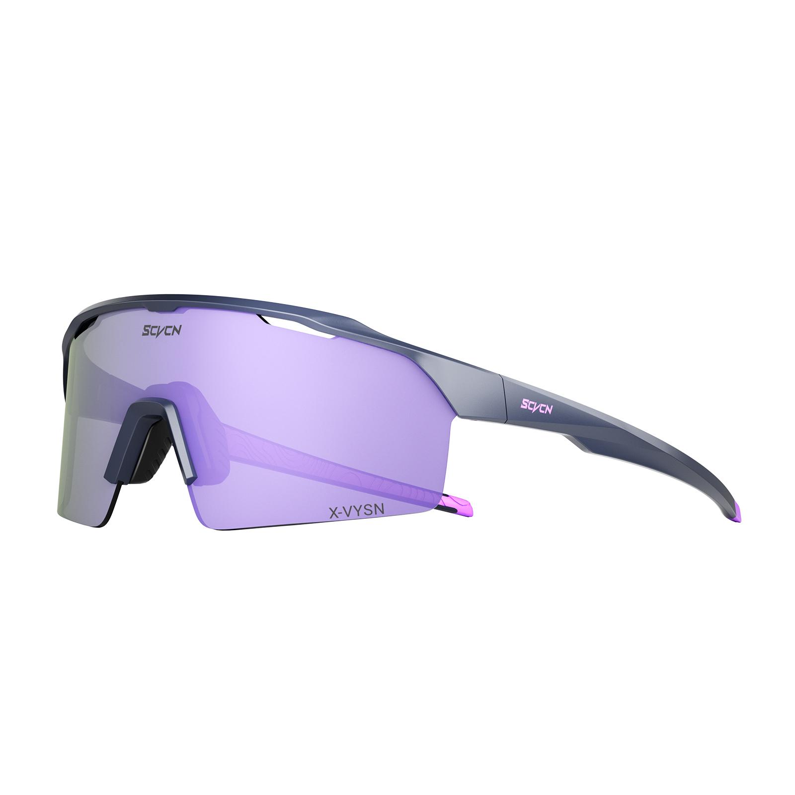 

SCVCN Fashion Sunglasses for Men Photochromic Cycling Glasses Blue Cycl Mountain Bicycle Goggles Eyewear Sports Hiking UV400
