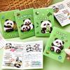 Panda Soft Cover Portable Mini Notebook - Cute Cartoon Design, 64k Stationery, Perfect for Students and Small Gifts