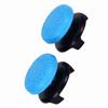 2Pcs Thumbstick Soft Silicone Cover Grip Stick Joystick Controller Gamepad Key Cap for PS5Blue