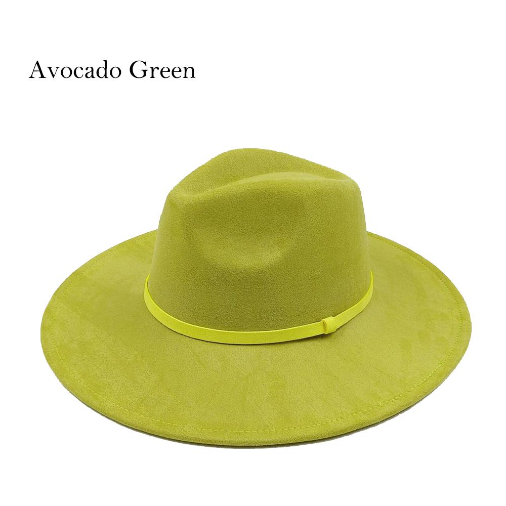 

Fedora Women s Suede Wide Brim Hat Western Wide Brim Rancher Hat Pure Suede Jazz Hat Horse Riding Party Gift Hat Wide Brim Hat M56-58CM